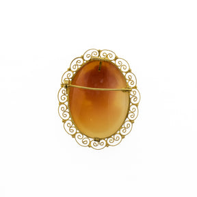 Convertible Shell Cameo Pendant & Brooch