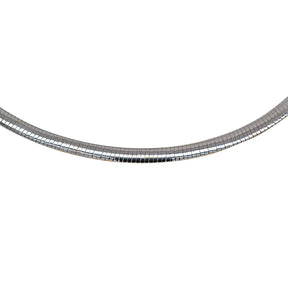 Reversible Omega Chain in 10K Yellow & White Gold