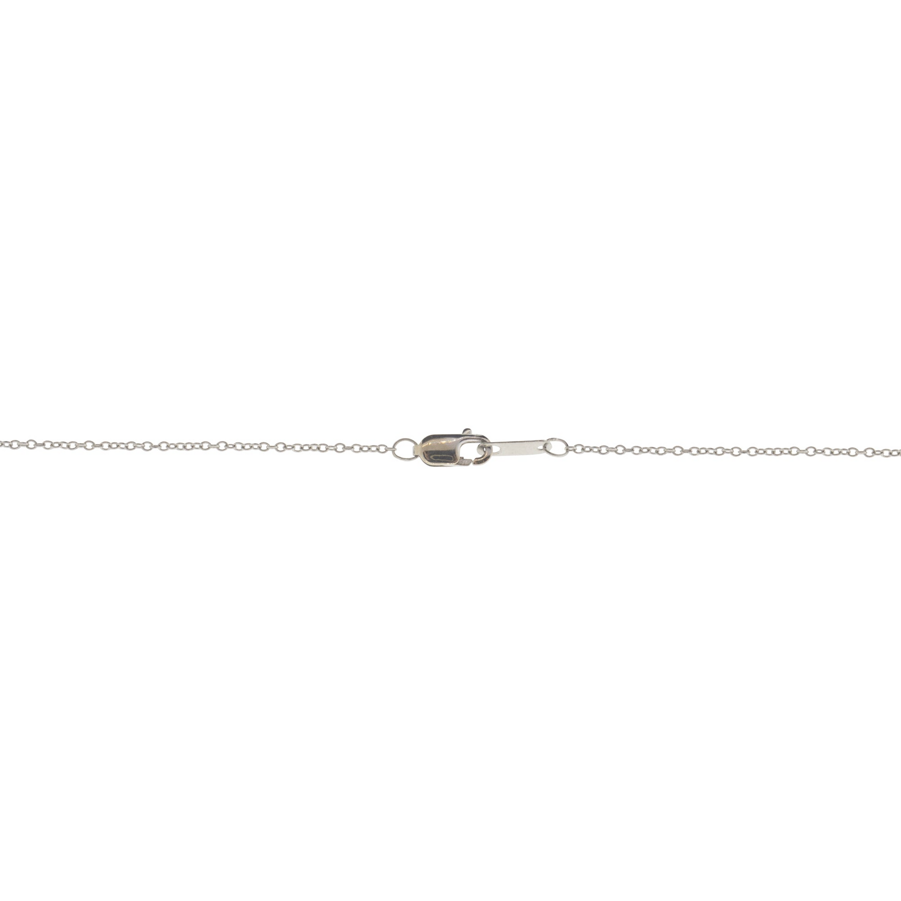 Platinum Round Brilliant Diamond Pendant Necklace
